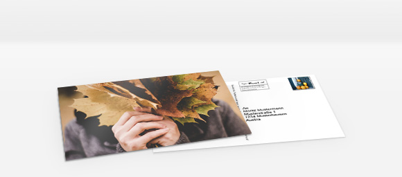 Foto-Postkarte online gestalten und bestellen