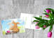 Kreative Ostergrüße mit Foto-Postkarten